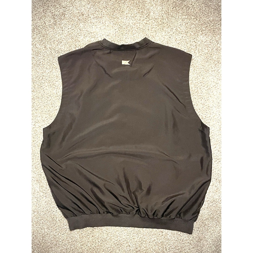 Ohio State Buckeyes Cutter and Buck Pullover Vest V-neck Mens XXL Black Logo - Picture 2 of 5